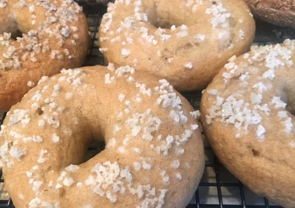 SALTED BAGEL